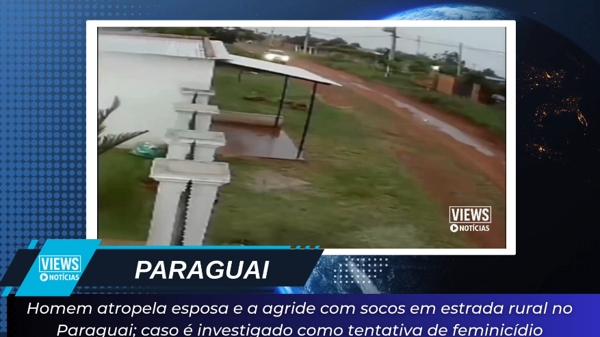 No momento, você está visualizando Homem atropela esposa e a agride com socos em estrada rural no Paraguai; caso é investigado como tentativa de feminicídio