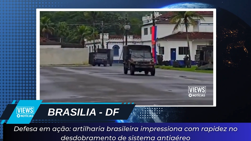 Leia mais sobre o artigo Defesa em ação: artilharia brasileira impressiona com rapidez no desdobramento de sistema antiaéreo