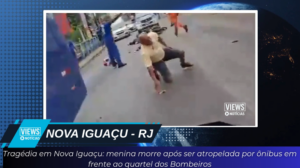 Leia mais sobre o artigo Tragédia em Nova Iguaçu: menina morre após ser atropelada por ônibus em frente ao quartel dos Bombeiros