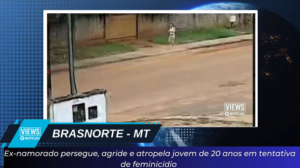Leia mais sobre o artigo Ex-namorado persegue, agride e atropela jovem de 20 anos em tentativa de feminicídio em Brasnorte