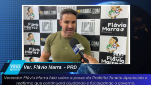 Leia mais sobre o artigo Vereador Flávio Marra garante apoio e reforça papel de fiscalização no governo de Janete Aparecida