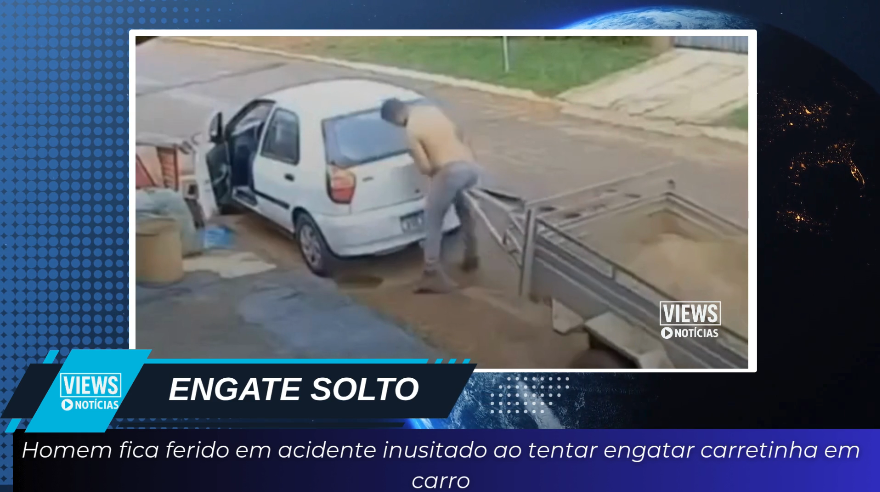 Leia mais sobre o artigo Homem fica ferido em acidente inusitado ao tentar engatar carretinha em carro