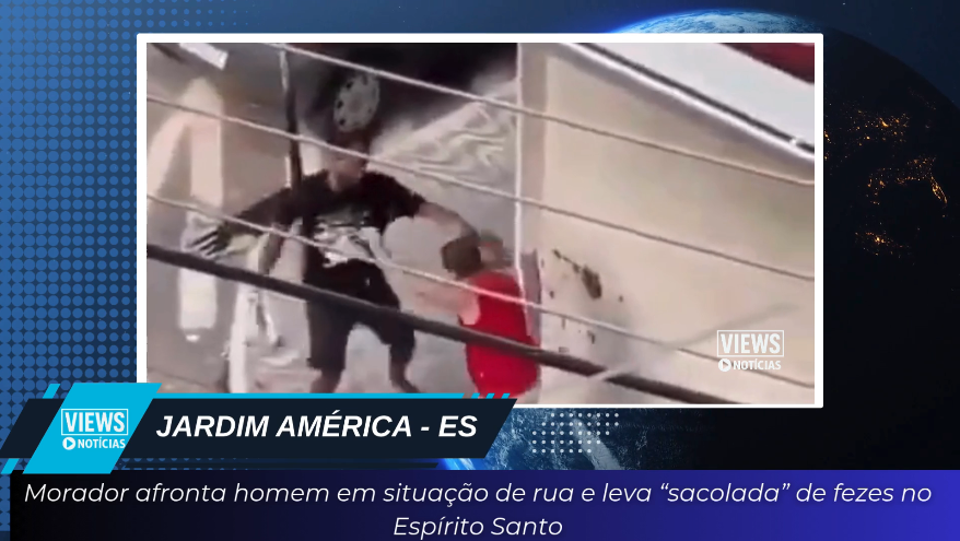Leia mais sobre o artigo Morador afronta homem em situação de rua e leva “sacolada” de fezes no Espírito Santo