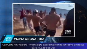 Leia mais sobre o artigo Confusão na Praia da Ponta Negra após suspeita de tentativa de abuso gera revolta popular