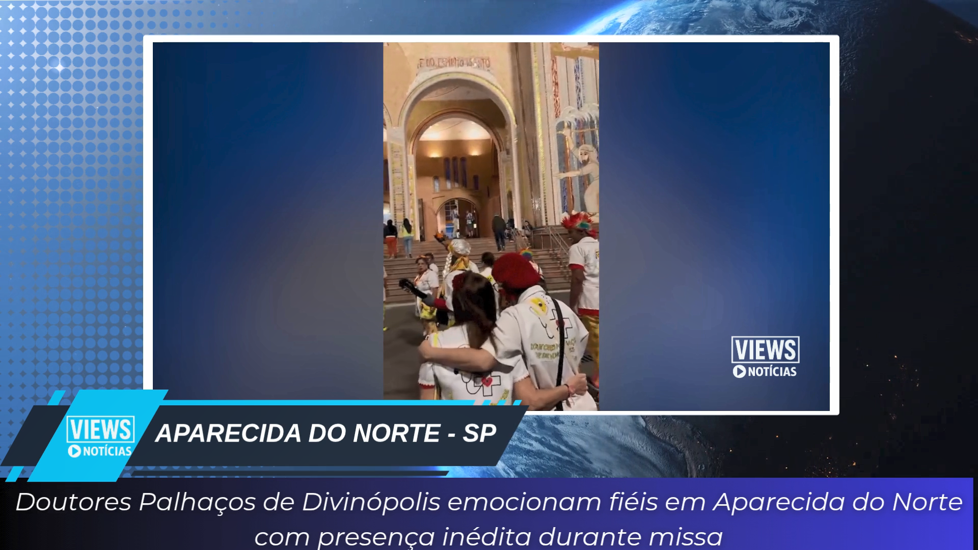 Leia mais sobre o artigo Doutores Palhaços de Divinópolis emocionam fiéis em Aparecida do Norte com presença inédita durante missa