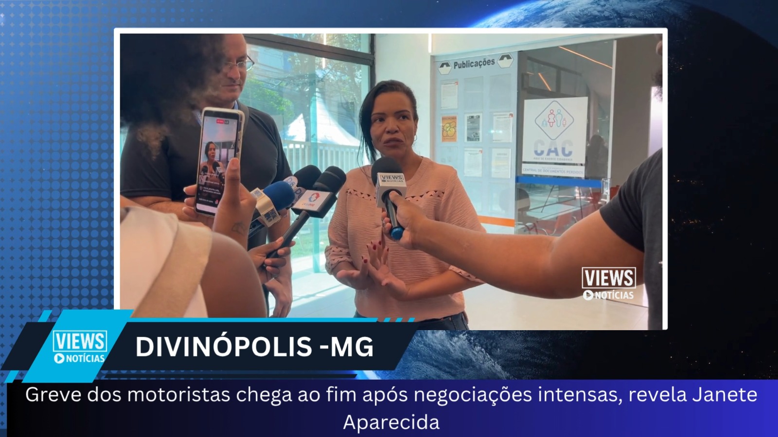Leia mais sobre o artigo Greve dos motoristas chega ao fim após negociações intensas, revela Janete Aparecida