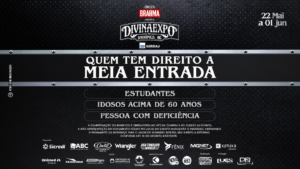 Leia mais sobre o artigo Divinaexpo divulga regras para meia-entrada no evento