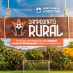 Competição promovida pela Secretaria Municipal de Esportes e Juventude reunirá 11 equipes e fortalecerá a tradição do futebol nas comunidades rurais do município